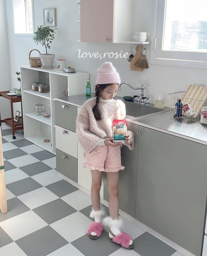 Love Rosie - Korean Children Fashion - #designkidswear - Satin Quilting Shorts - 12