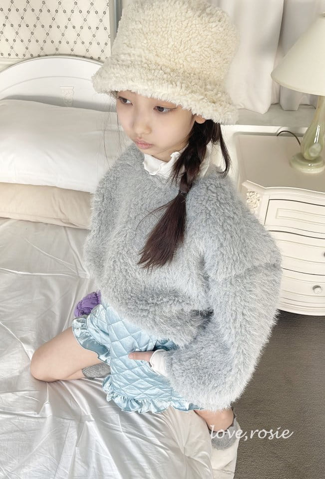 Love Rosie - Korean Children Fashion - #designkidswear - Fleece Bosom Sweatshirt Tee - 11