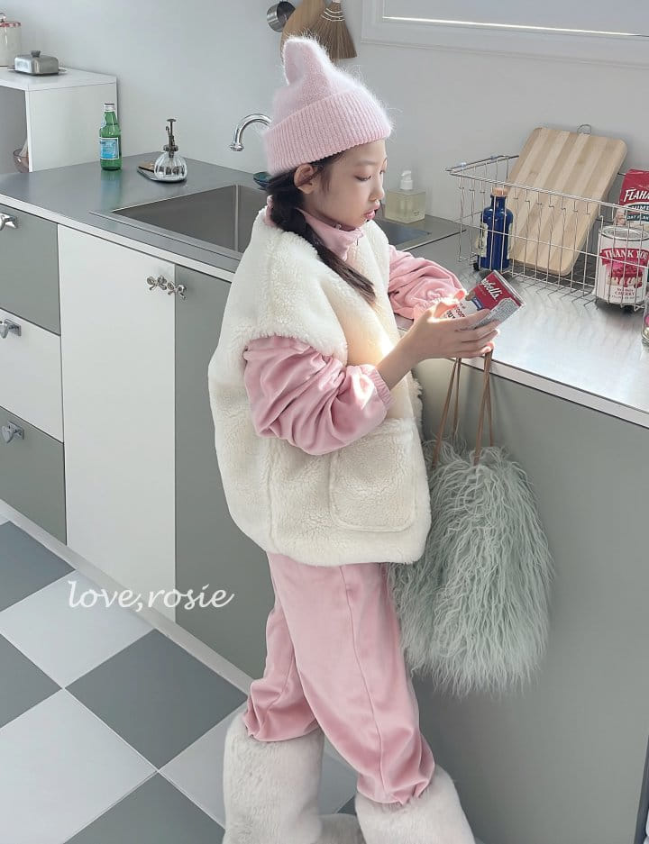 Love Rosie - Korean Children Fashion - #discoveringself - F Reversible Musthang Vest - 7