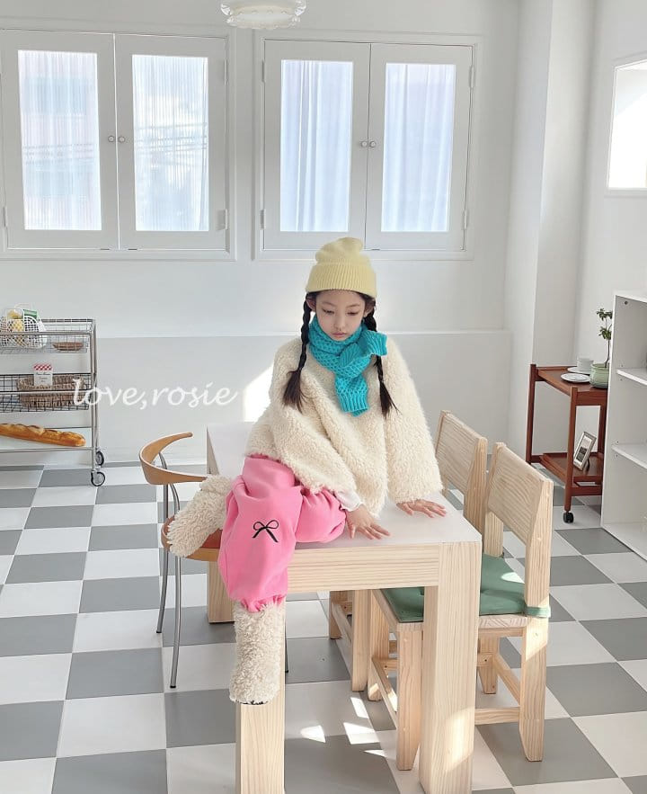 Love Rosie - Korean Children Fashion - #kidsstore - Fleece Bosom Sweatshirt Tee