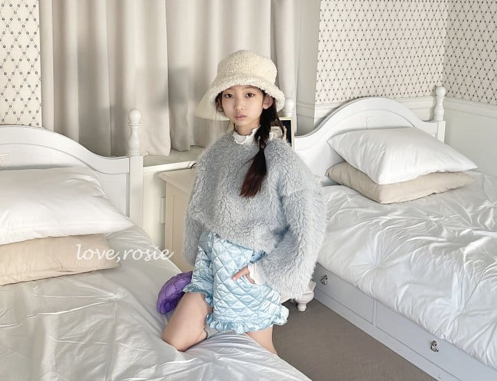 Love Rosie - Korean Children Fashion - #kidzfashiontrend - Satin Quilting Shorts - 3