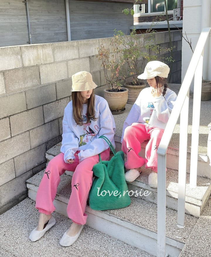Love Rosie - Korean Children Fashion - #minifashionista - Fleece Ribbon Pants - 12