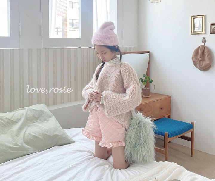 Love Rosie - Korean Children Fashion - #minifashionista - Satin Quilting Shorts - 7