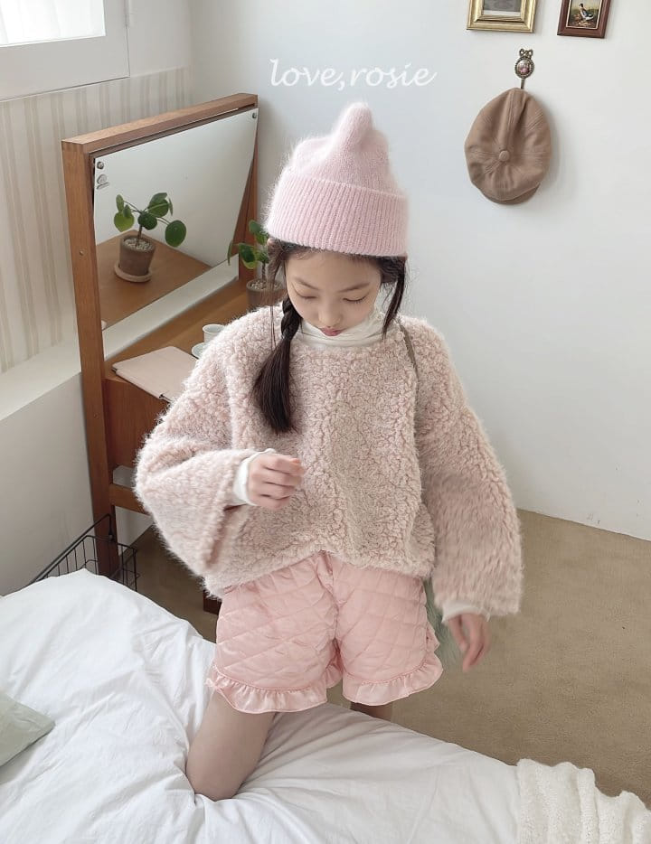 Love Rosie - Korean Children Fashion - #minifashionista - Fleece Bosom Sweatshirt Tee - 6