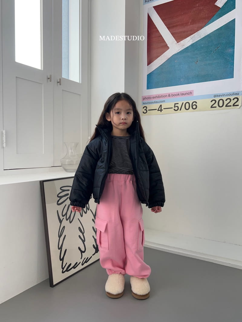 Made Studio - Korean Children Fashion - #childrensboutique - Gunbbang Pants - 4