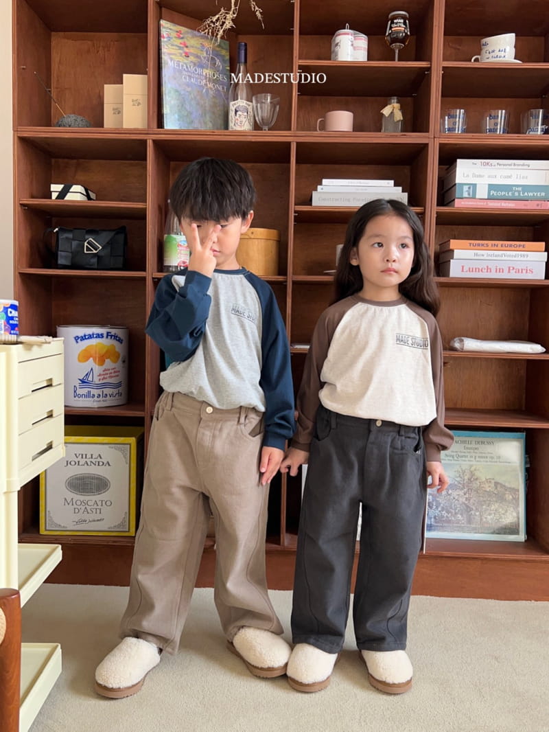 Made Studio - Korean Children Fashion - #kidsshorts - Warm Pants - 8