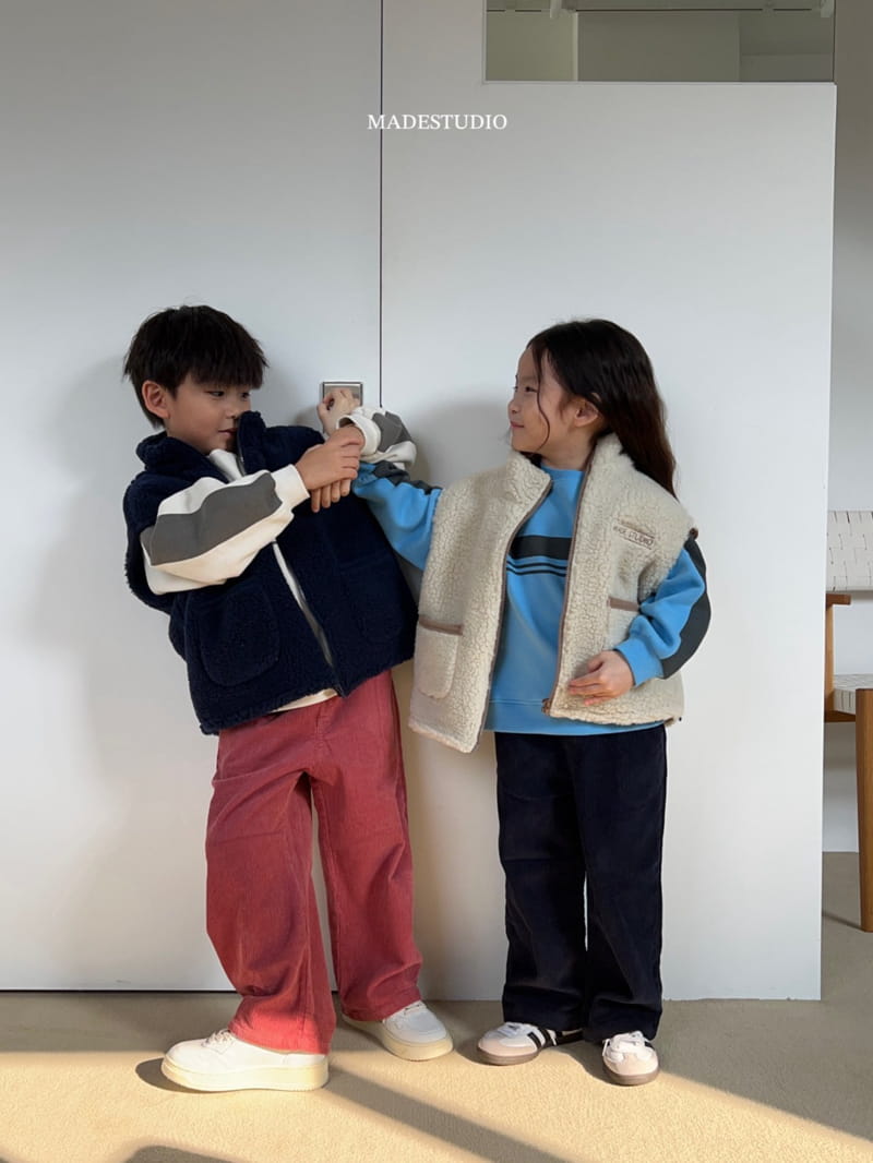 Made Studio - Korean Children Fashion - #todddlerfashion - Dumble Vest - 4