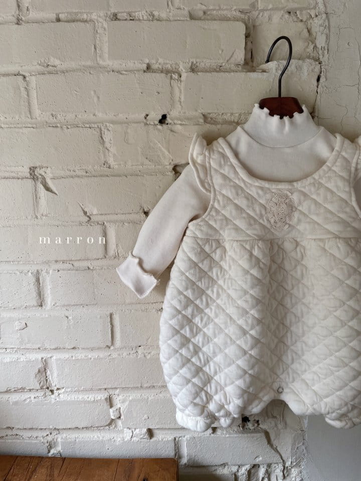 Marron Kid - Korean Baby Fashion - #babyboutiqueclothing - Cloud Wing Bodysuit - 3
