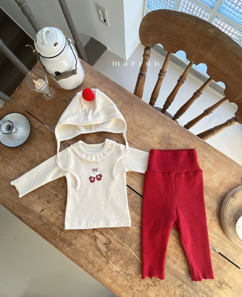 Marron Kid - Korean Baby Fashion - #babywear - Bebe Christmas Set