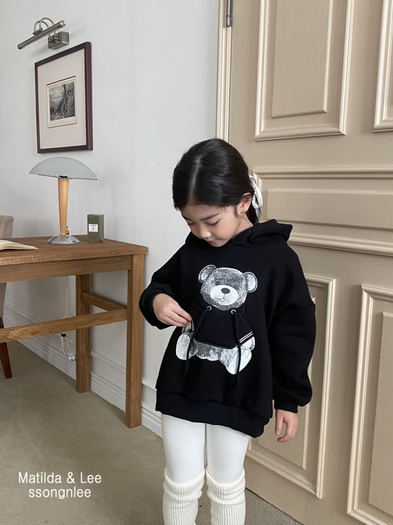 Matilda & Lee - Korean Children Fashion - #stylishchildhood - Bear Hoody - 4