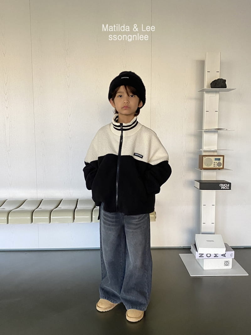 Matilda & Lee - Korean Children Fashion - #childrensboutique - Color Fleece Jumper - 9