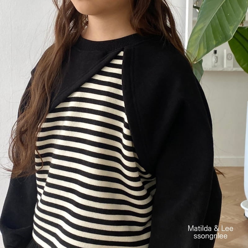 Matilda & Lee - Korean Children Fashion - #childrensboutique - Unbal ST Sweatshirt - 6