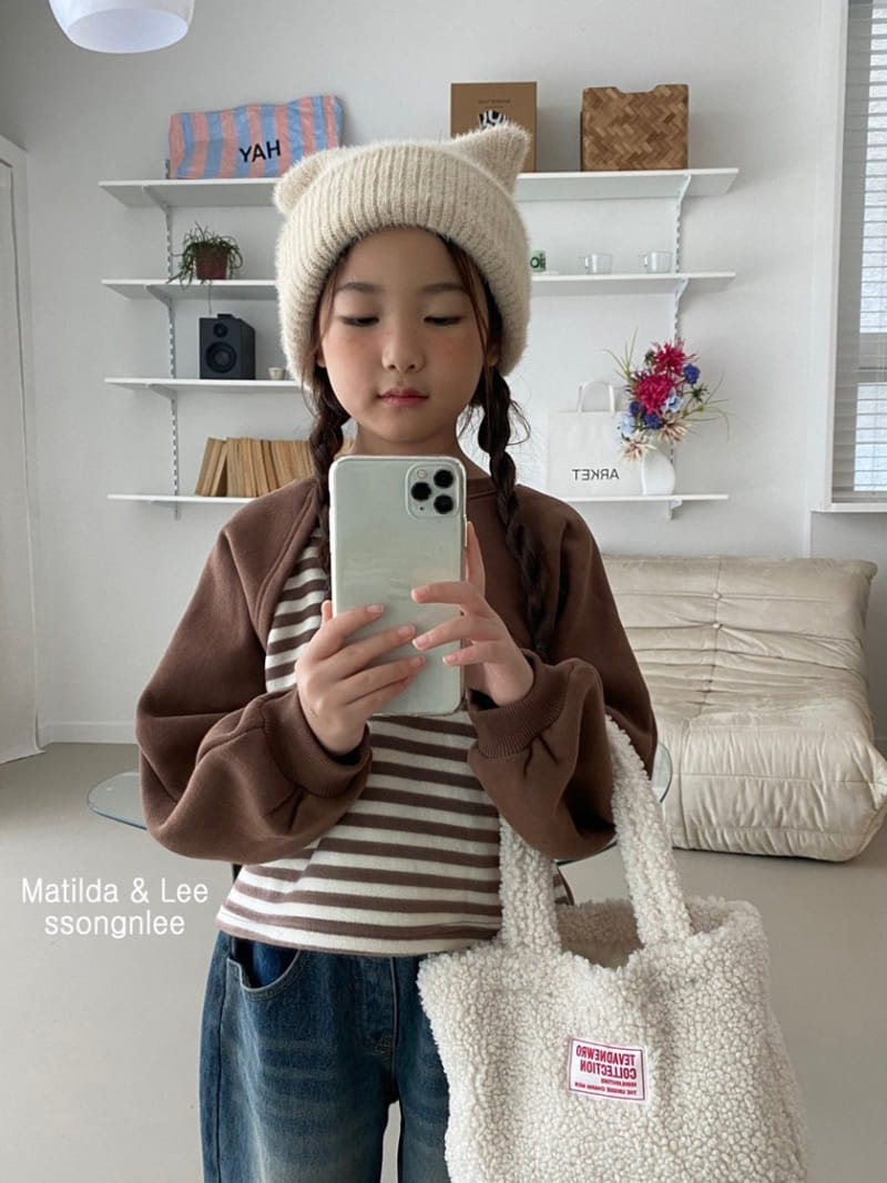 Matilda & Lee - Korean Children Fashion - #fashionkids - Unbal ST Sweatshirt - 9