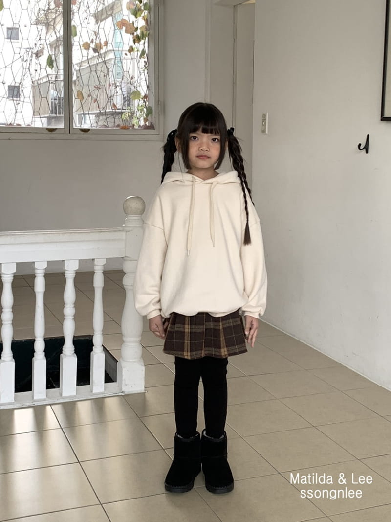 Matilda & Lee - Korean Children Fashion - #fashionkids - Check Skirt Leggings - 10
