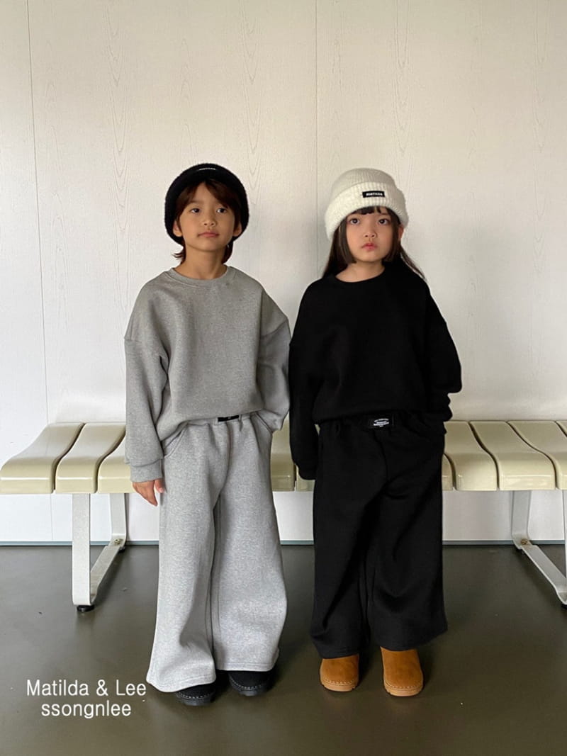 Matilda & Lee - Korean Children Fashion - #kidzfashiontrend - Lavel Sweatshirt - 2