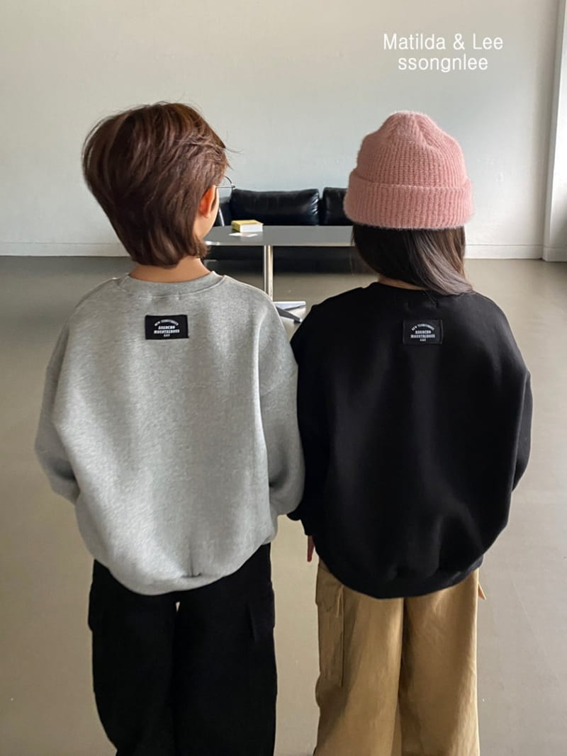 Matilda & Lee - Korean Children Fashion - #Kfashion4kids - Lavel Sweatshirt - 4