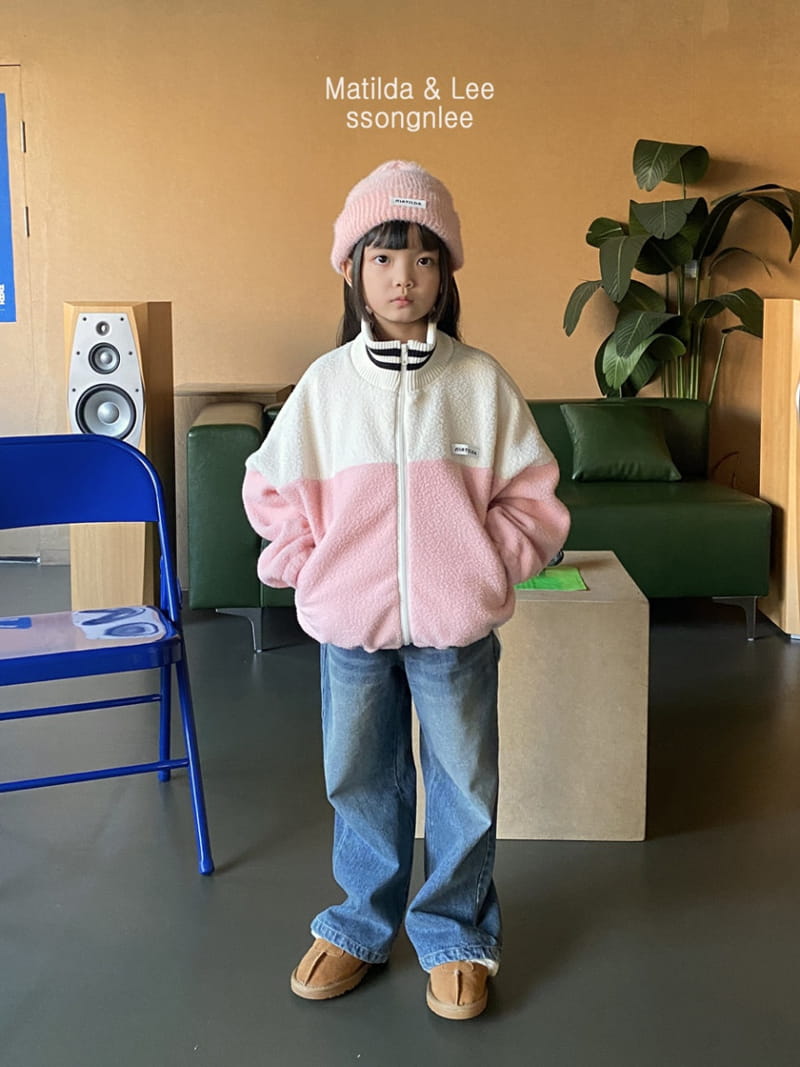 Matilda & Lee - Korean Children Fashion - #littlefashionista - Color Fleece Jumper - 3