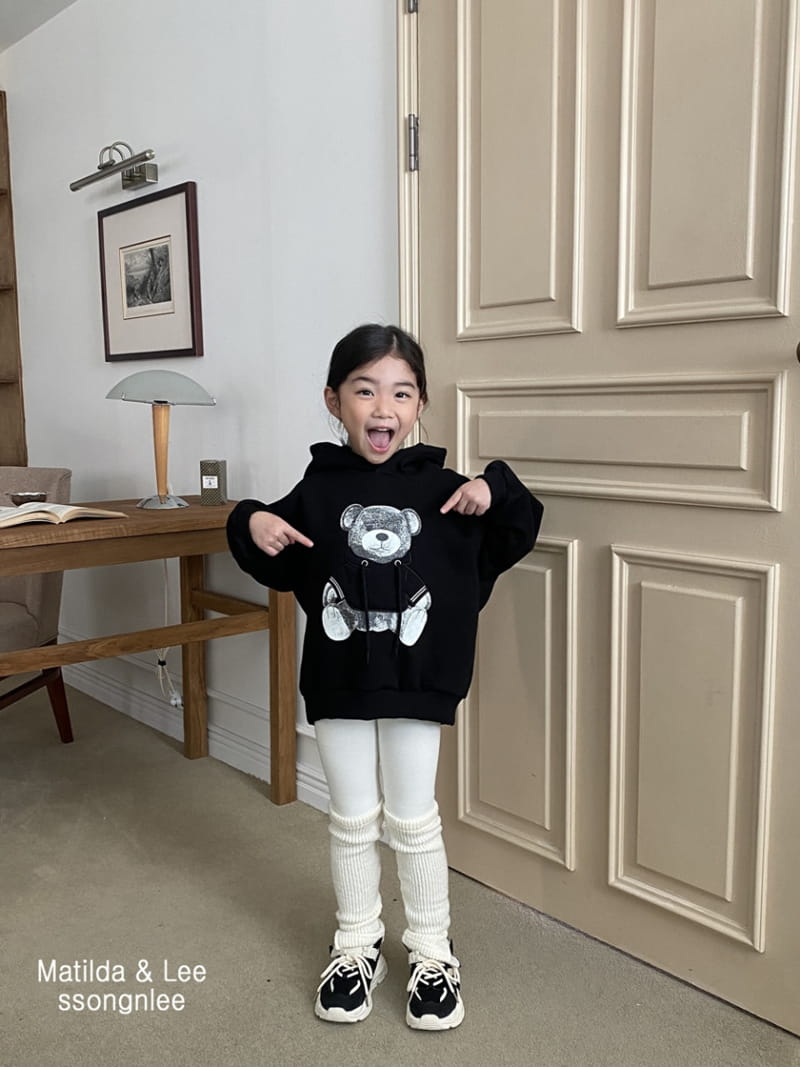 Matilda & Lee - Korean Children Fashion - #toddlerclothing - Bear Hoody - 2