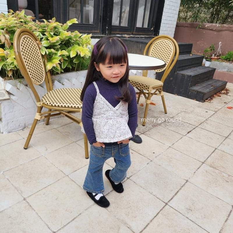 Merry Go Round - Korean Children Fashion - #childofig - Frill Bustier - 4