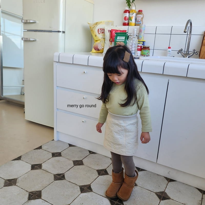 Merry Go Round - Korean Children Fashion - #littlefashionista - Basic Half Turtleneck Tee - 7