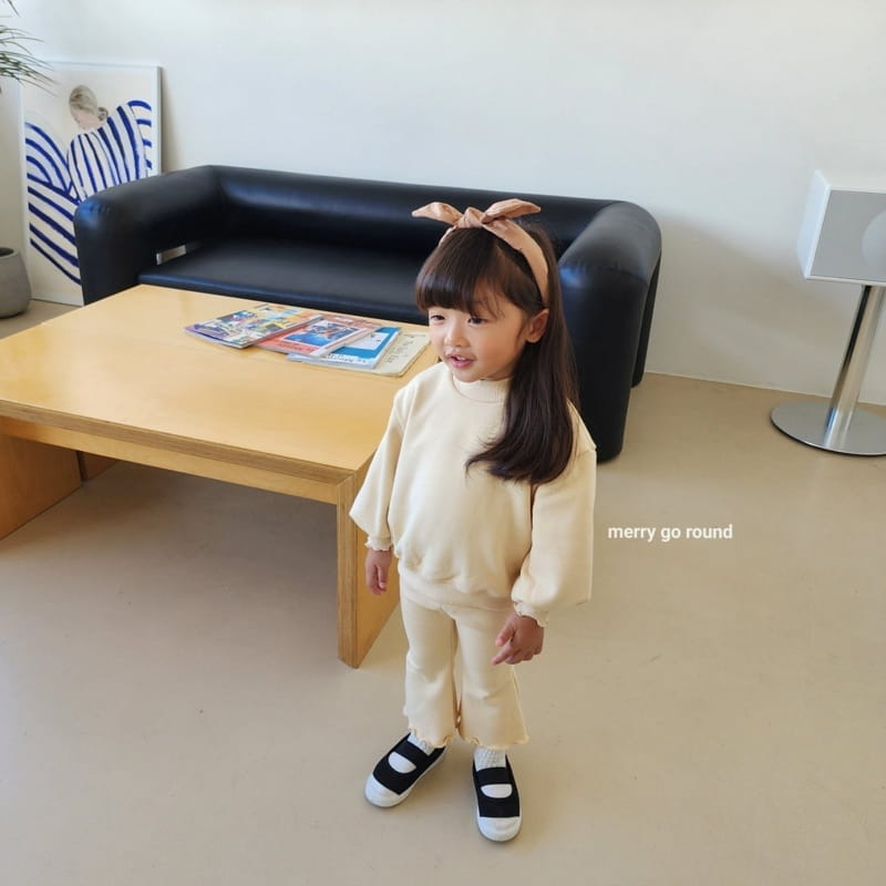 Merry Go Round - Korean Children Fashion - #magicofchildhood - Fleece Jelly Bootscut Set - 5