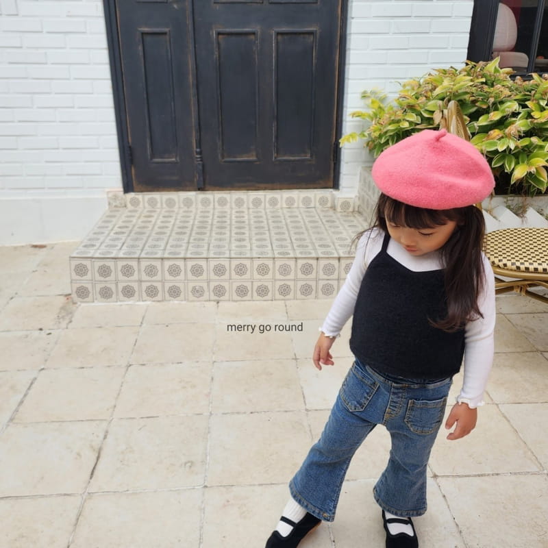 Merry Go Round - Korean Children Fashion - #todddlerfashion - Monsil Vest - 3