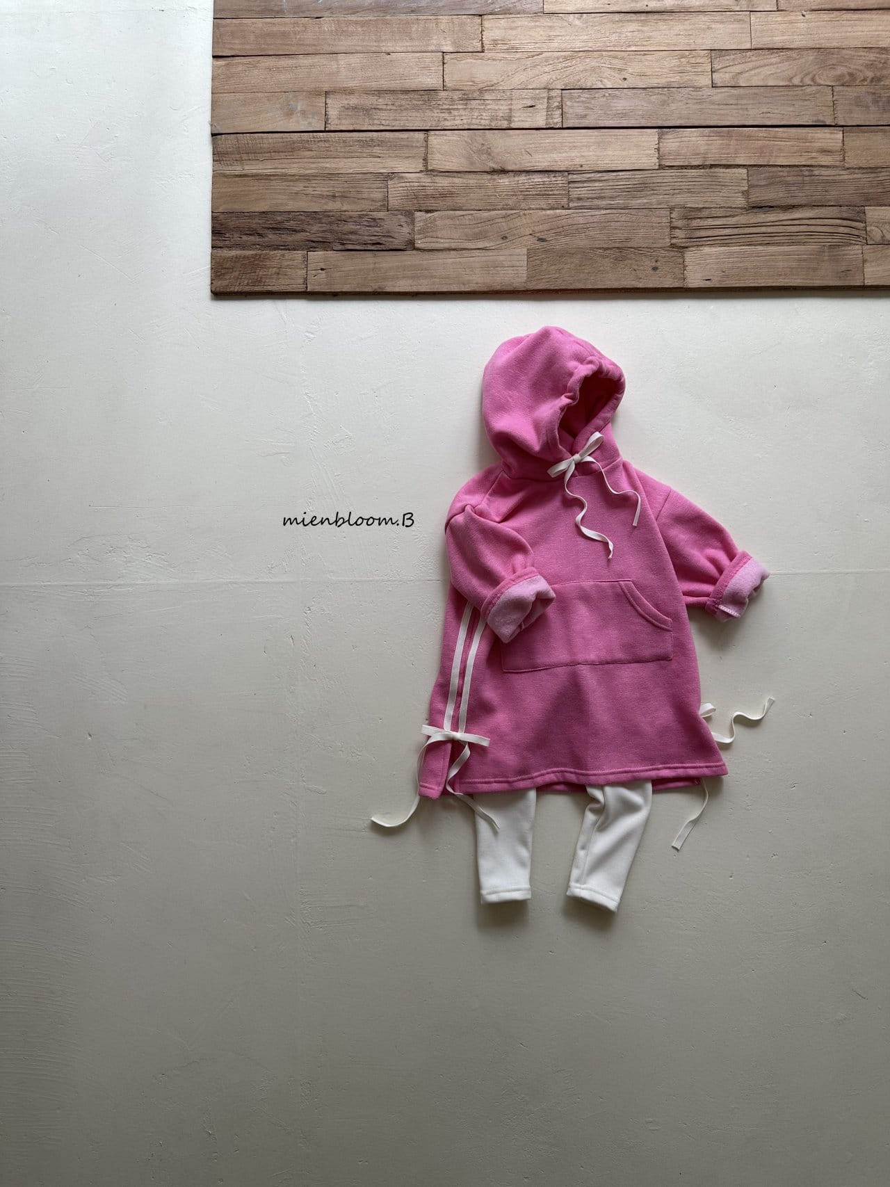 Mienbloom B - Korean Children Fashion - #childofig - Hoody Fleece One-Piece - 8