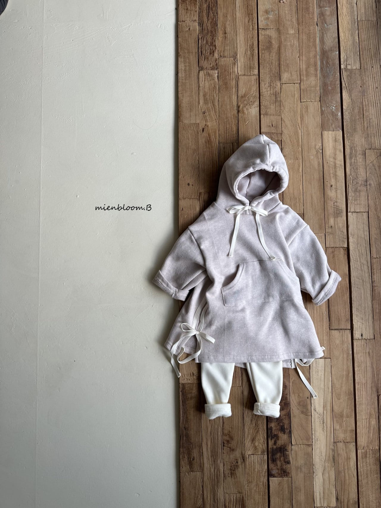 Mienbloom B - Korean Children Fashion - #fashionkids - Hoody Fleece One-Piece - 12