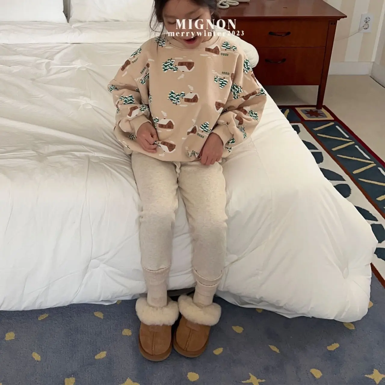 Mignon - Korean Children Fashion - #stylishchildhood - M Training Pants - 4