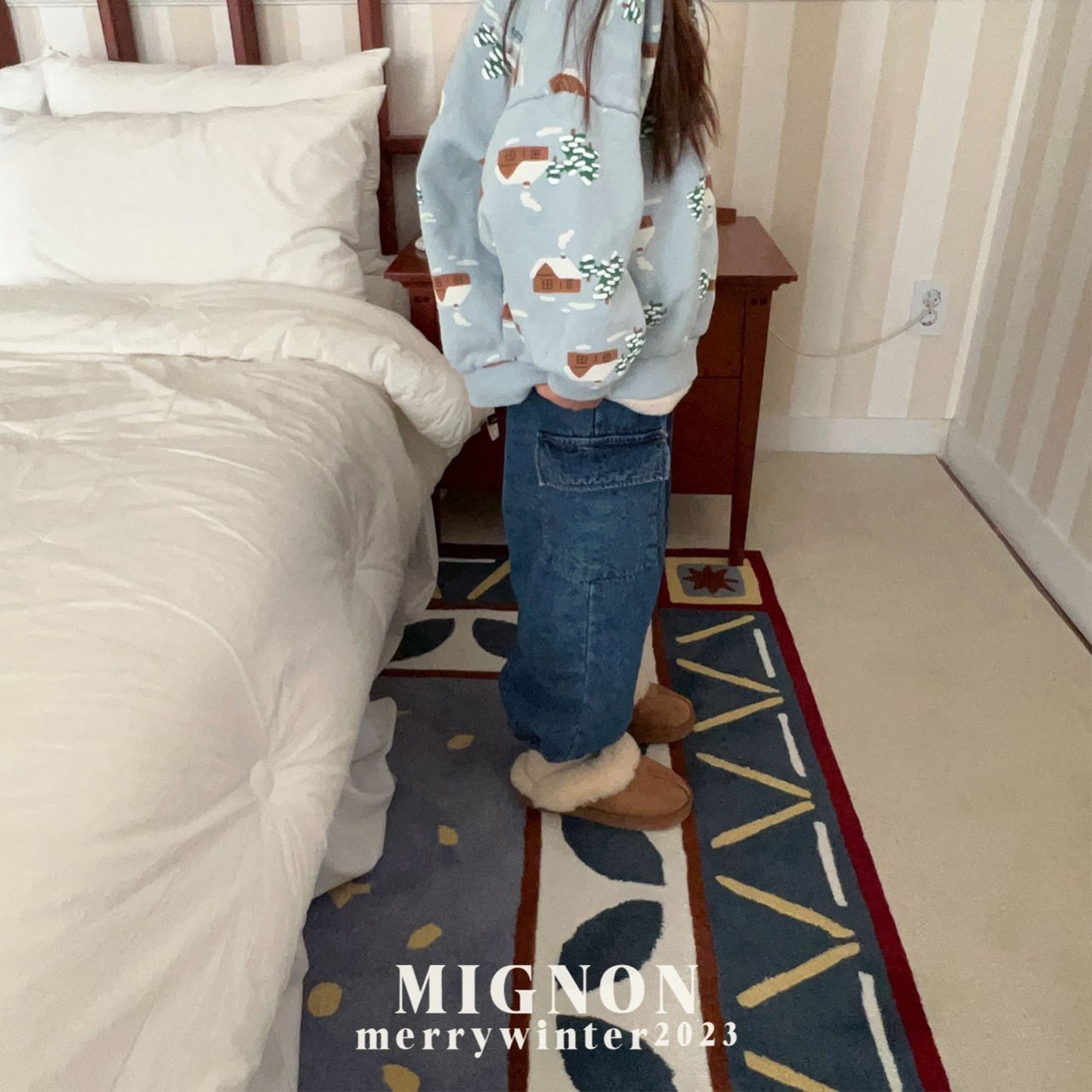Mignon - Korean Children Fashion - #childrensboutique - Denim Cargo Pants - 6