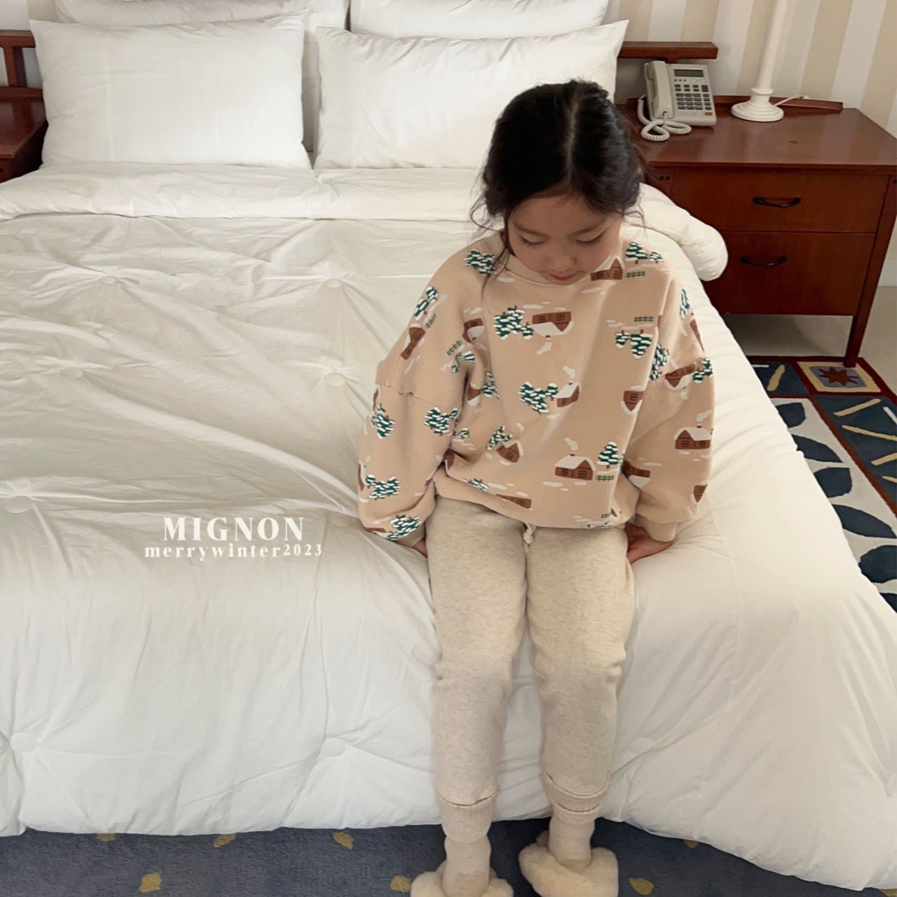 Mignon - Korean Children Fashion - #discoveringself - Snow Sweatshirt