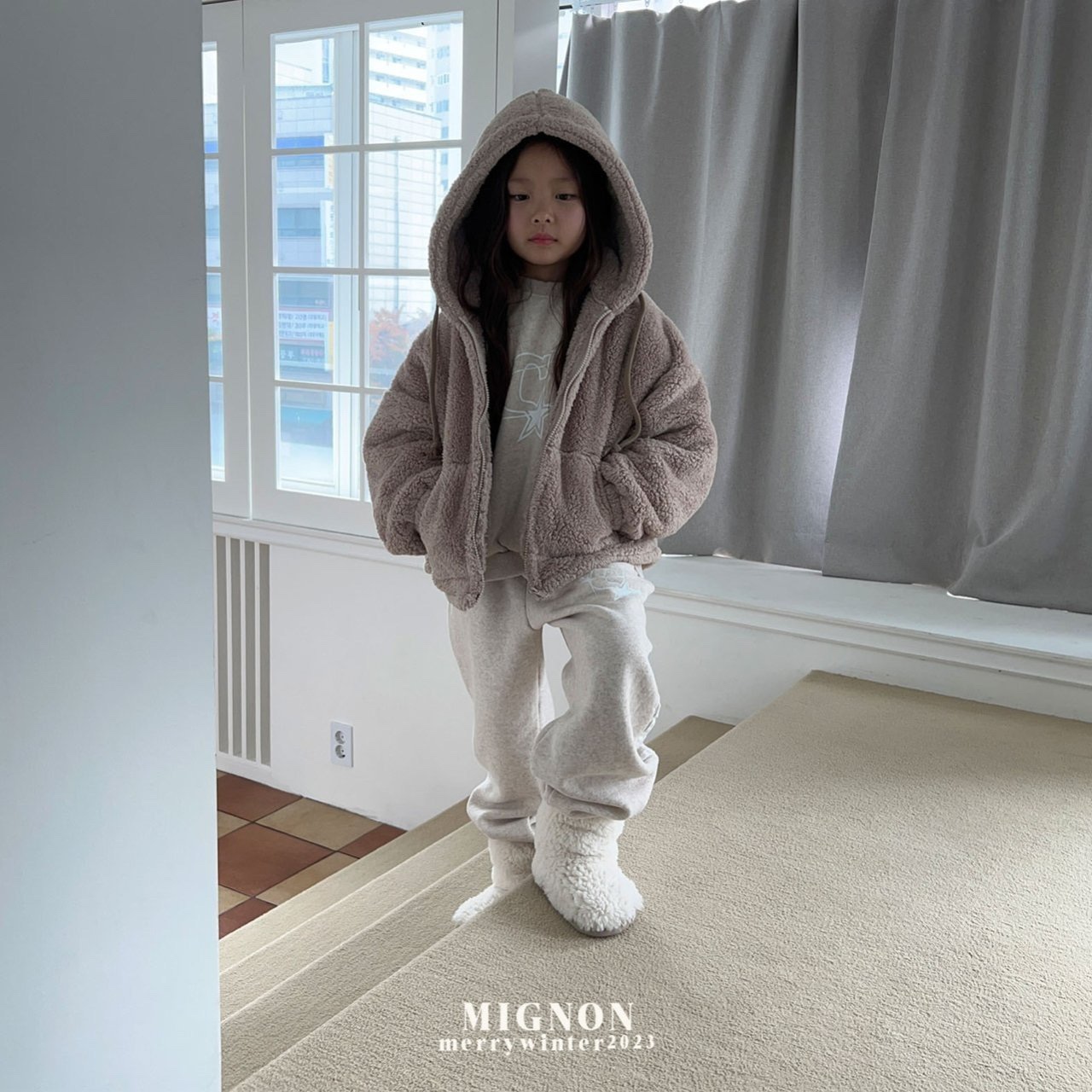 Mignon - Korean Children Fashion - #fashionkids - Bbogle Crop Fluffy Jumper - 6