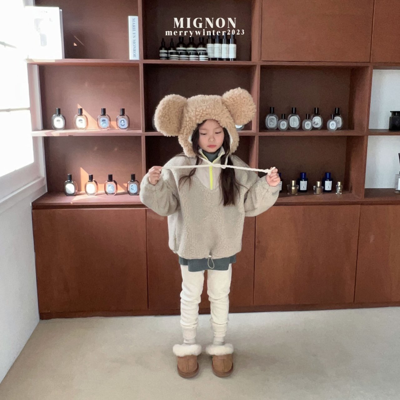 Mignon - Korean Children Fashion - #fashionkids - Boy Crop Half Zip-up - 5