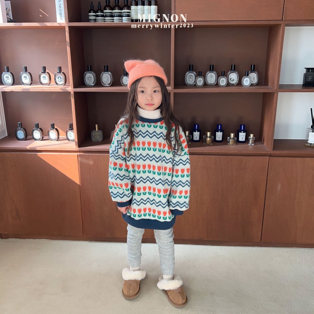 Mignon - Korean Children Fashion - #kidsshorts - St Knit Pullover - 5