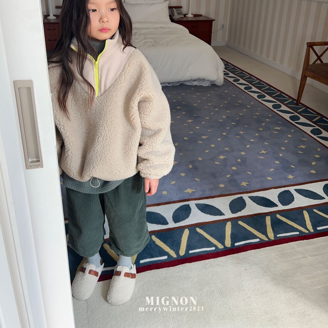 Mignon - Korean Children Fashion - #kidsstore - Boy Crop Half Zip-up - 7