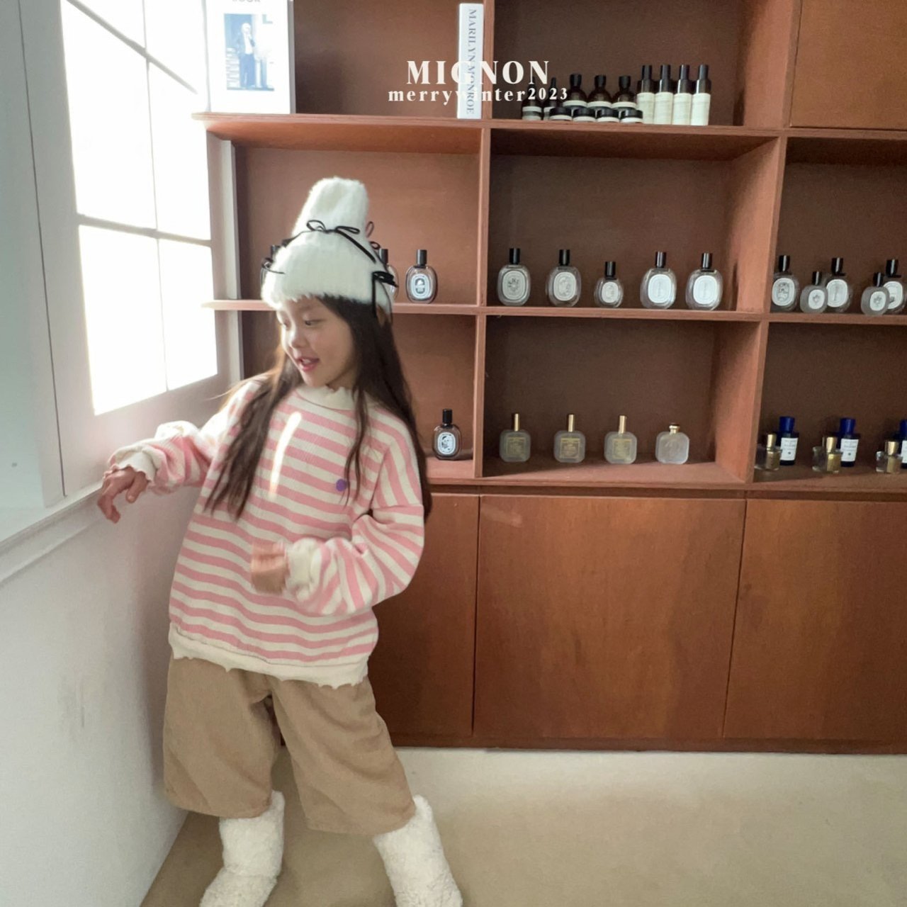 Mignon - Korean Children Fashion - #kidsstore - Rib Lala Sweatshirt