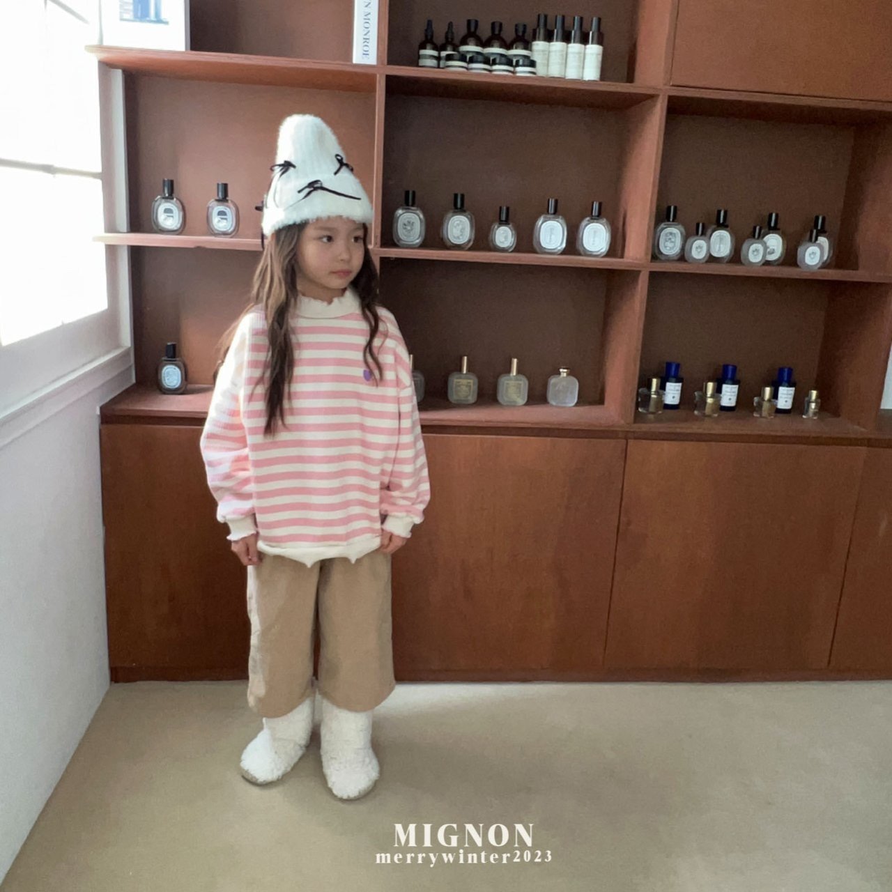 Mignon - Korean Children Fashion - #magicofchildhood - Rib Lala Sweatshirt - 5