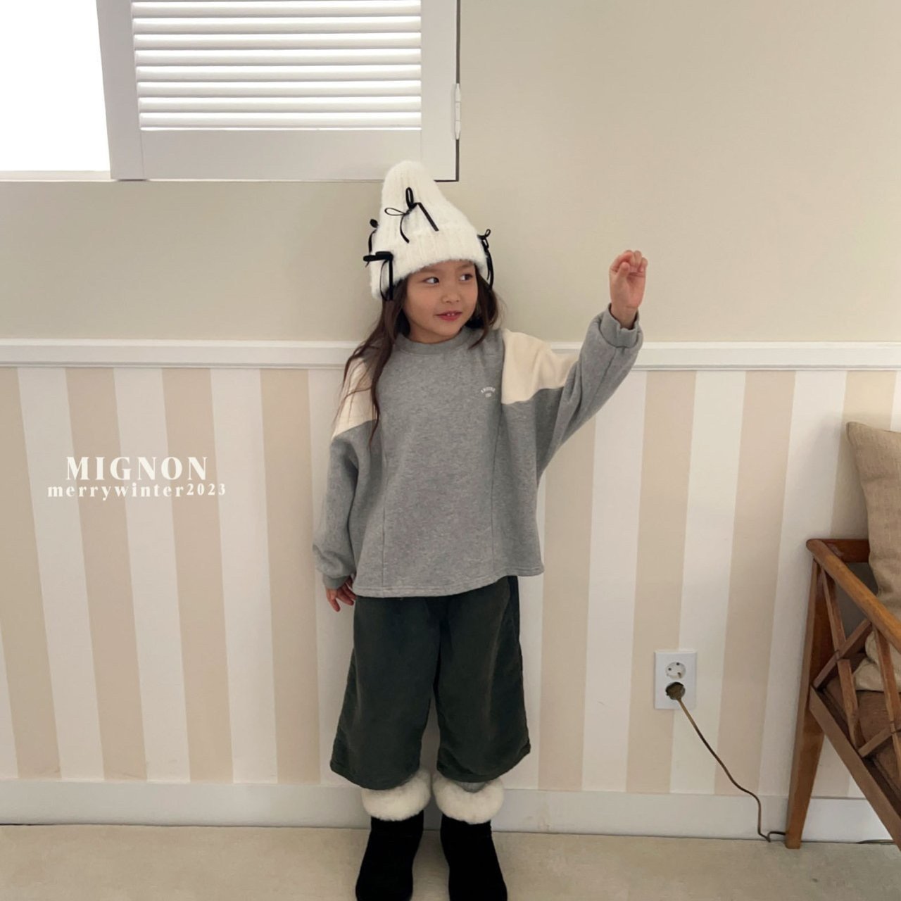 Mignon - Korean Children Fashion - #littlefashionista - Awesome Sweatshirt - 4
