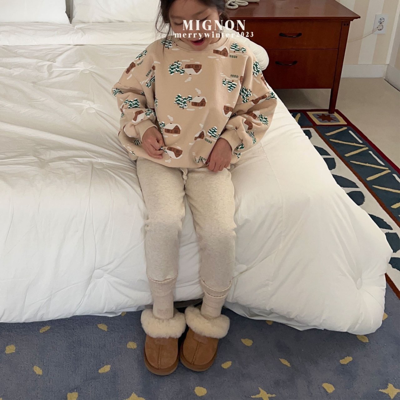 Mignon - Korean Children Fashion - #minifashionista - Snow Sweatshirt - 9