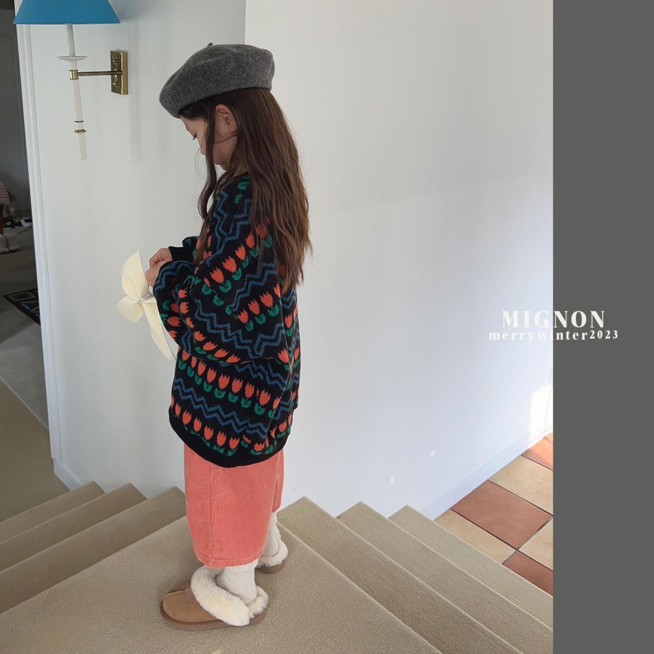 Mignon - Korean Children Fashion - #prettylittlegirls - St Knit Pullover - 12