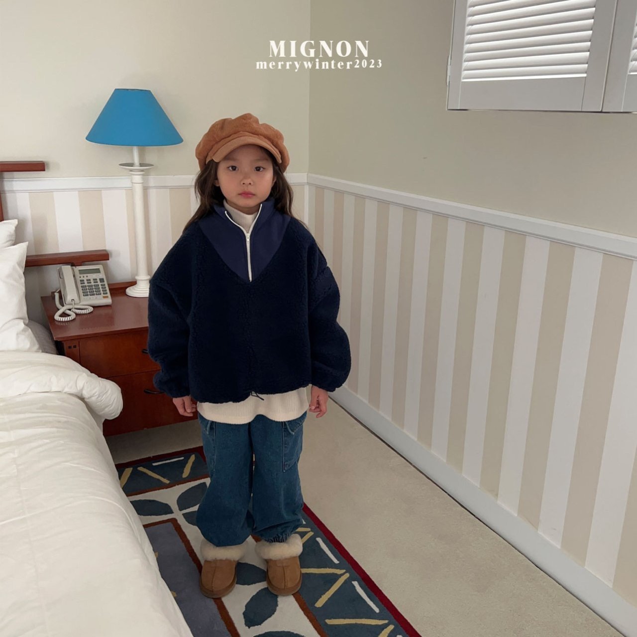Mignon - Korean Children Fashion - #toddlerclothing - Denim Cargo Pants - 3