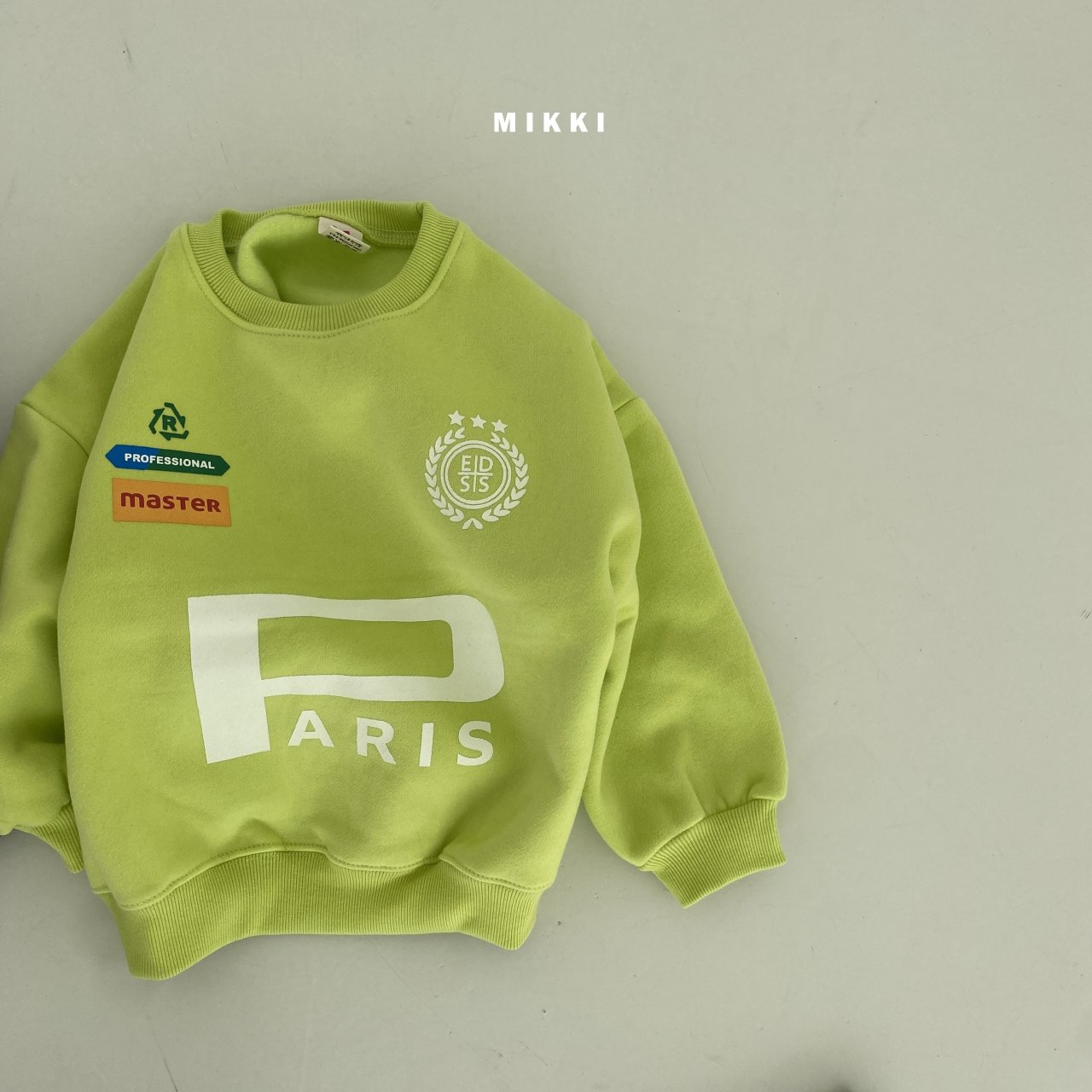 Mikki - Korean Children Fashion - #Kfashion4kids - Paris Uniform Sweatshirt - 2