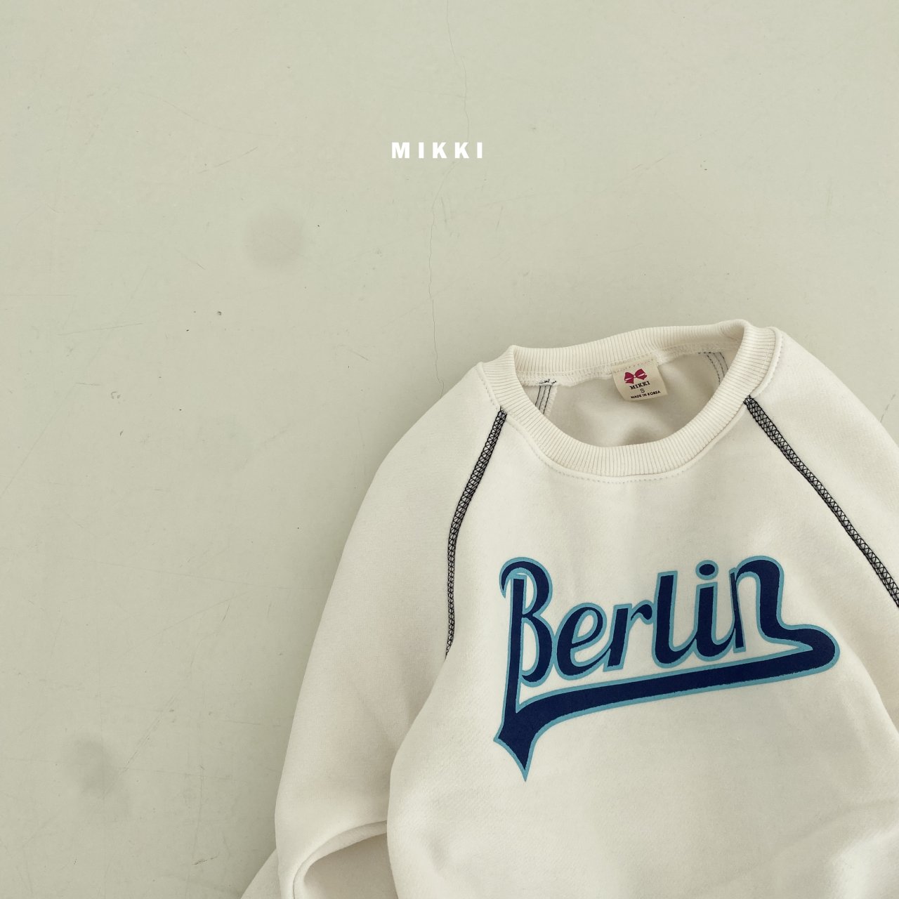 Mikki - Korean Children Fashion - #littlefashionista - Berlin Sweatshirt