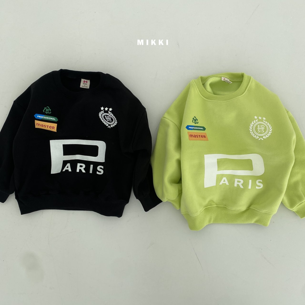 Mikki - Korean Children Fashion - #littlefashionista - Paris Uniform Sweatshirt - 3