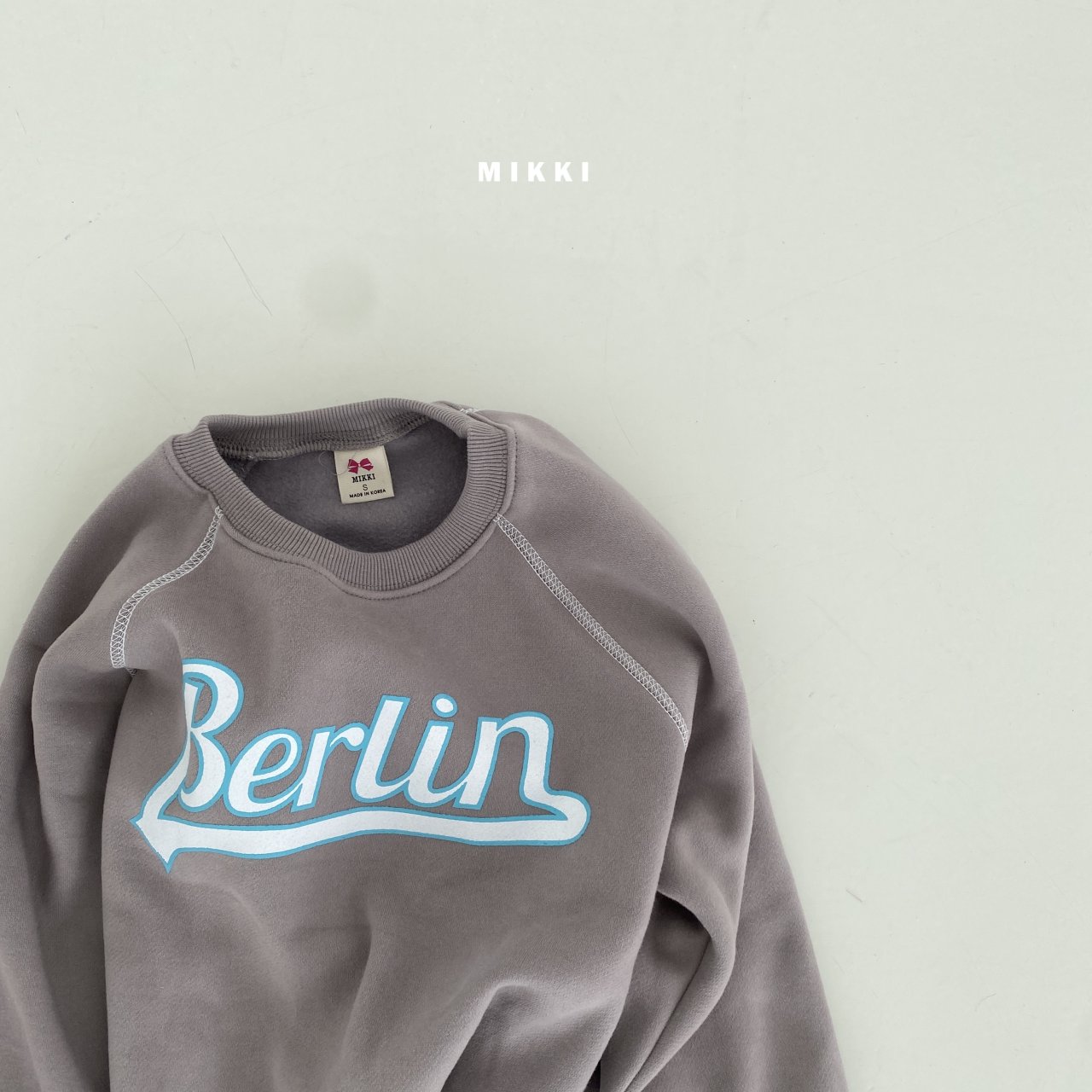 Mikki - Korean Children Fashion - #magicofchildhood - Berlin Sweatshirt - 2