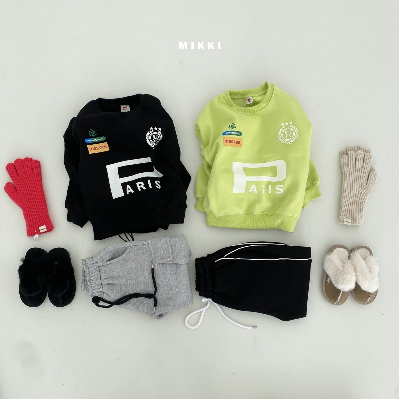 Mikki - Korean Children Fashion - #minifashionista - Paris Uniform Sweatshirt - 5