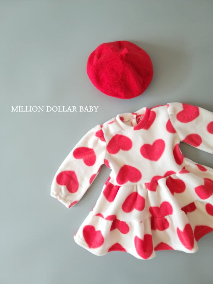 Million Dollar Baby - Korean Children Fashion - #Kfashion4kids - Heart ONE-piece - 10