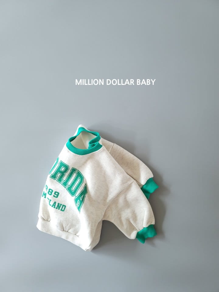 Million Dollar Baby - Korean Children Fashion - #Kfashion4kids - Florida Sweatshirt - 5