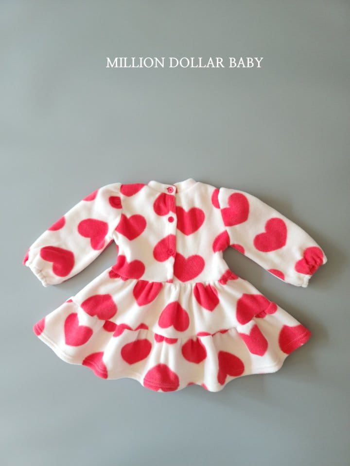 Million Dollar Baby - Korean Children Fashion - #Kfashion4kids - Heart One-Piece - 7