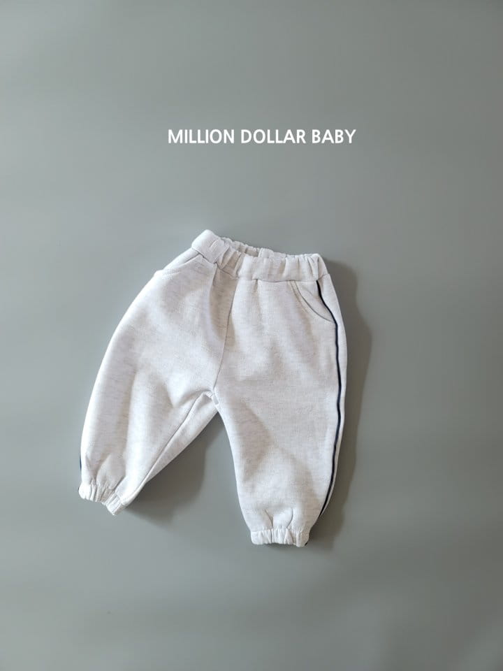 Million Dollar Baby - Korean Children Fashion - #childofig - Piping Pants - 5